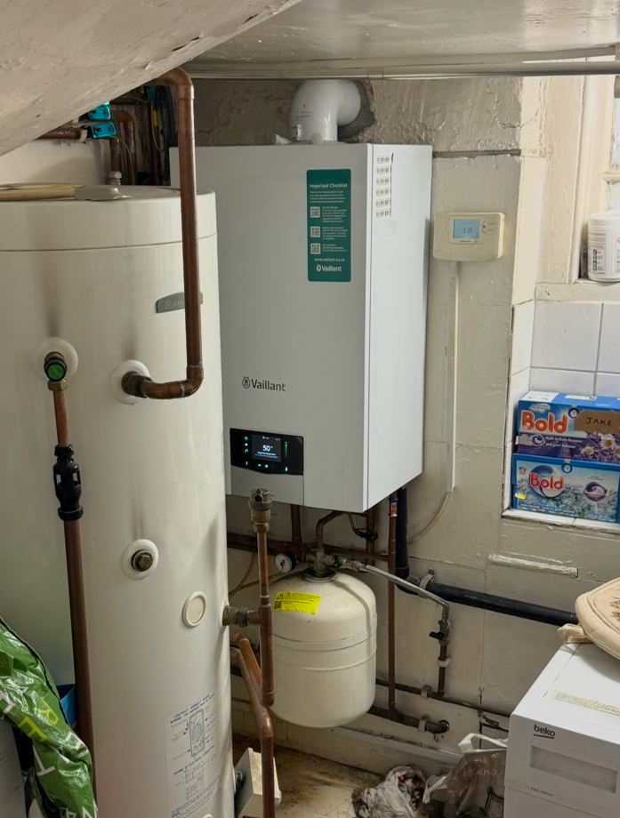 After: Boiler replacement
