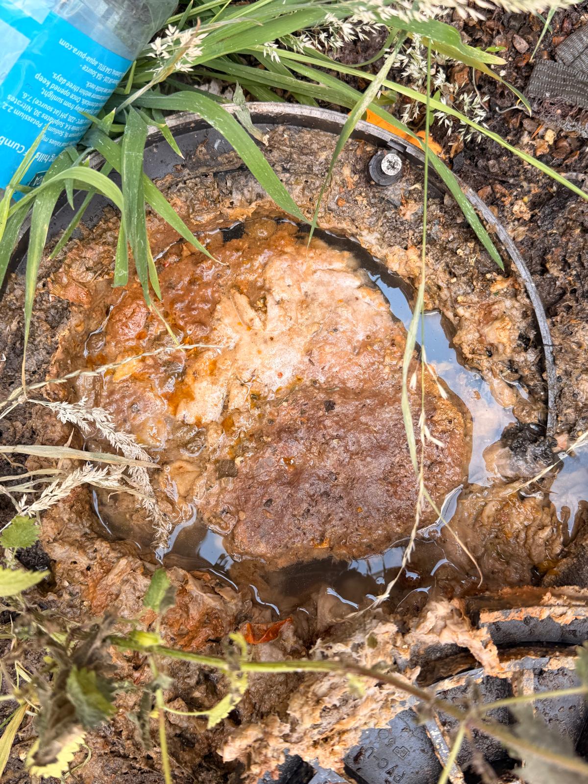Before: Manhole Unblocked