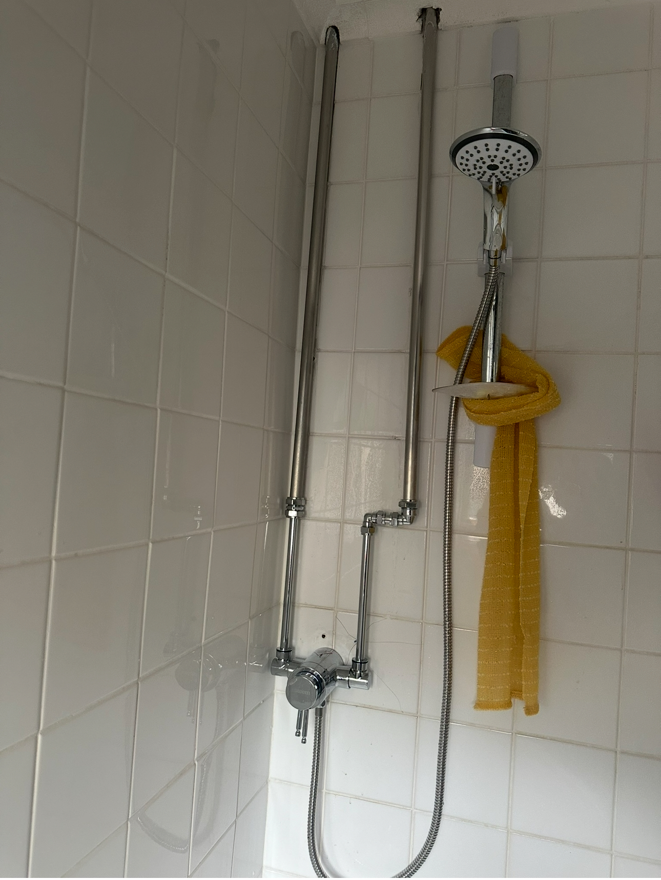 After: Exposed Thermostatic shower Valve